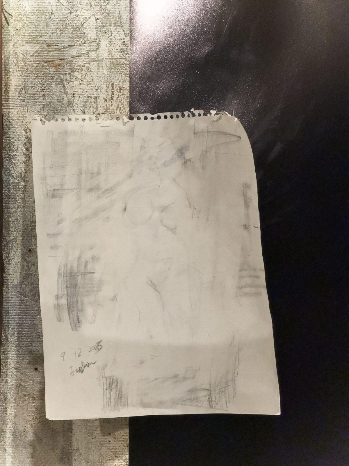 プリントと痕跡 · 作品部分